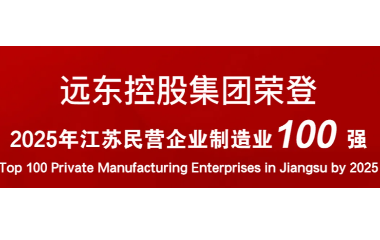 實(shí)力上榜！遠(yuǎn)東榮登2025江蘇民營(yíng)企業(yè)百?gòu)?qiáng)22位